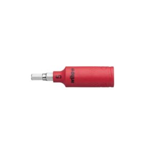 Wiha Nasadka klucza, izolowana sześciokąt wewnętrzny 1/4" 5.0 mm x 65 mm (43111)
