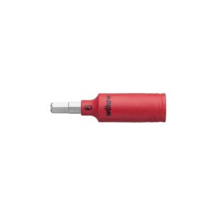 Wiha Nasadka klucza, izolowana sześciokąt wewnętrzny 1/4" 6.0 mm x 65 mm (43112)