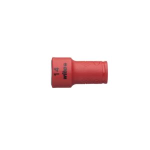 Wiha Nasadka klucza, izolowana sześciokąt zewnętrzny 1/4" 14.0 mm x 42 mm (43099)