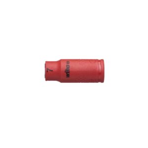 Wiha Nasadka klucza, izolowana sześciokąt zewnętrzny 1/4" 7.0 mm x 42 mm (10103)