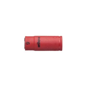 Wiha Nasadka klucza, izolowana sześciokąt zewnętrzny 1/4" 9.0 mm x 42 mm (10104)