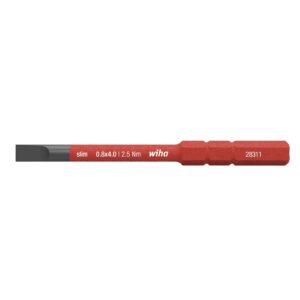 Wiha Bit slimBit electric płaski 4.0 mm x 75 mm (34580)