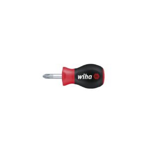 Wiha Wkrętak SoftFinish Phillips z krótkim trzonem okrągłym, Stubby PH1 x 25 mm (26968)