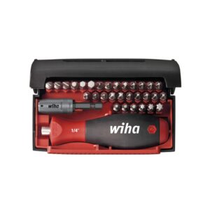 Wiha Zestaw bitów Collector Standard 25 mm mieszany 32-cz. 1/4" C6,3 w kasecie (34686)