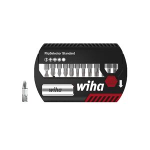 Wiha Zestaw bitów FlipSelector Standard 25 mm mieszany 13-cz. 1/4" C6,3 (39078)