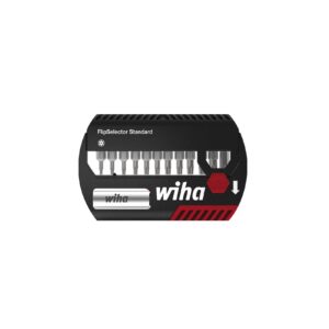 Wiha Zestaw bitów FlipSelector Standard 25 mm TORX® Tamper Resistant (z otworem) 13-cz. 1/4" C6,3 (39037)
