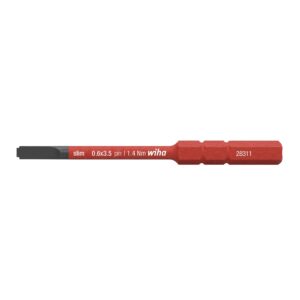 Wiha Bit slimBit electric płaski z bolcem 3.5 mm x 75 mm (44385)