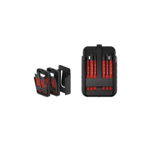 Wiha Zestaw bitów slimBit electric płaski, Phillips, Pozidriv, PlusMinus/Pozidriv, TORX® 12-cz. z uchwytem na pasek (43162)