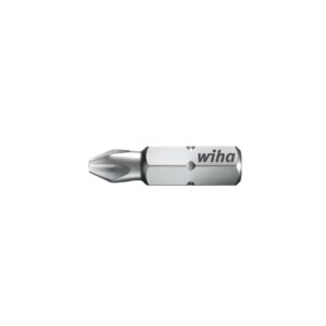 Wiha Zestaw bitów Standard 25 mm Phillips (PH2) 3-cz. 1/4" w kasecie (07856)