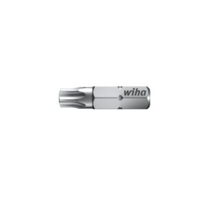 Wiha Zestaw bitów Standard 25 mm TORX® Tamper Resistant (z otworem) 1/4" w kasecie 2-cz. (38649)