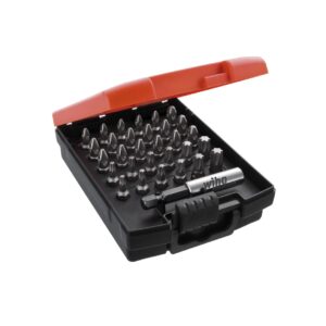 Wiha Zestaw bitów Standard 25 mm TORX®, Pozidriv 1/4" 31-cz. w kasecie (36310)
