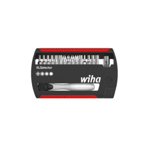 Wiha Zestaw bitów XLSelector Standard 25 mm mieszany z grzechotką na bity 16-cz. 1/4" C6,3 (36951)