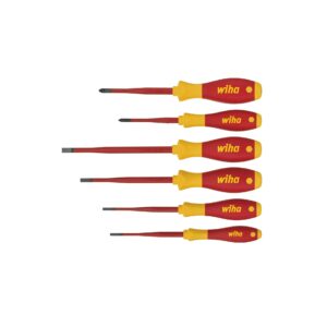Wiha Zestaw wkrętaków SoftFinish electric slimFix płaski, Phillips 6-cz (35389)