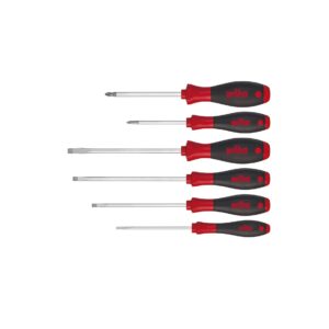 Wiha Zestaw wkrętaków SoftFinish płaski, Phillips 6-cz. (07152)
